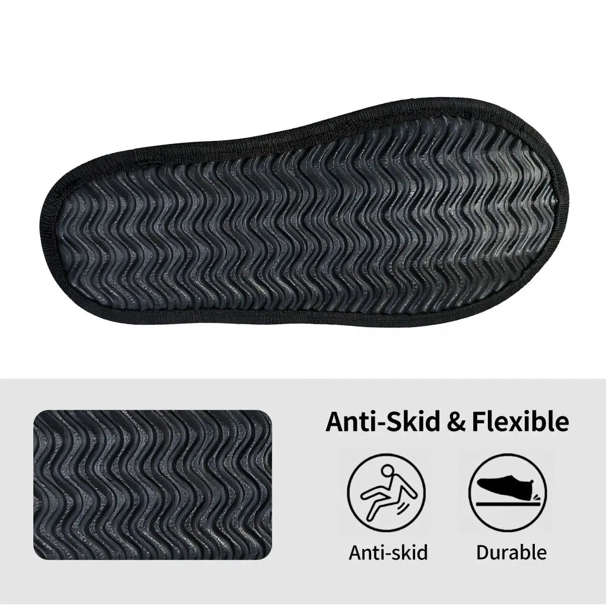 Custom Cute Cat Memory Foam Slippers